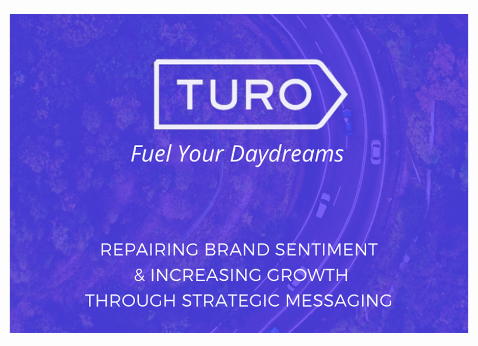 Turo: Redefining Car Sharing Through Strategic Messaging